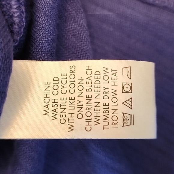 Calvin Klein Blue Short Sleeve Tee - Picture 9 of 9